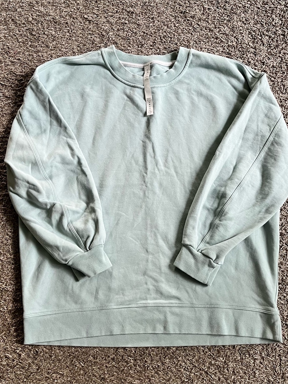 Lululemon Perfectly Oversized Crewneck Sweatshirt Seafoam Green Size 8